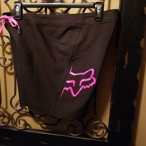 Fox H2O Ladies Black Board Shorts
